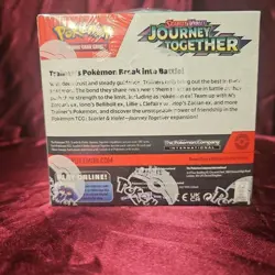 Pokemon TCG Scarlet Violet Journey Together Factory Sealed Enhanced Booster Box - Image 3