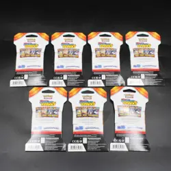 (7) Pokemon Scarlet & Violet Surging Sparks Sleeved Booster Pack Lot DN1163 - Image 3
