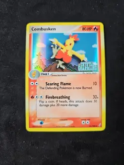 Pokemon TCG Combusken EX Crystal Guardians 31/100 Reverse Holo Stamped LP/NM - Image 1