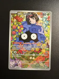 Erika's Tangela 218/217 Pokemon Ascended Heroes Illustration Rare (IR) Mint/NM - Image 1
