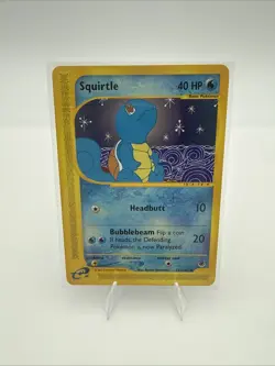 Pokemon Squirtle 132/165 Expedition Base Set - CLEAN - Image 1