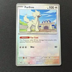 Furfrou (Master Ball Pattern) #088/131 SV: Prismatic Evolutions Pokemon NM - Image 1