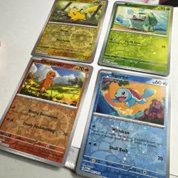 Pokemon 151 Cosmos Promo Set Pikachu Squirtle Charmander Bulbasaur Costco NM - Image 2