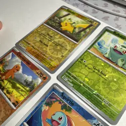 Pokemon 151 Cosmos Promo Set Pikachu Squirtle Charmander Bulbasaur Costco NM - Image 3