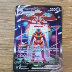 Pokemon Deoxys VMAX GG45/GG70 Crown Zenith Holo Ultra Rare Psychic - Image 1
