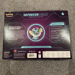 Pokemon TCG: Vaporeon VMAX Premium Collection. Brand New and Sealed - Image 2