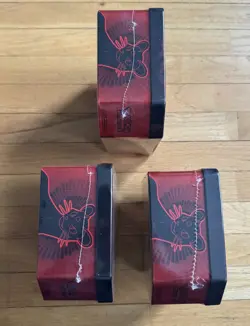 Pokemon TCG: Destined Rivals Team Rocket Tin Set of 3 BRAND NEW - Factory Sealed - Image 3