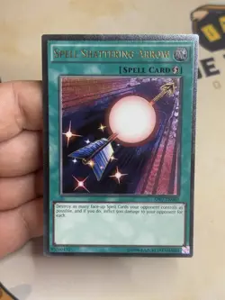 Spell Shattering Arrow AP07-EN003 Ultimate Rare YuGiOh! LP EURO Print - Image 2