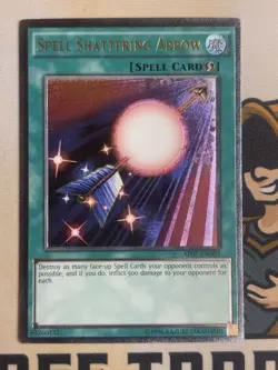 Spell Shattering Arrow AP07-EN003 Ultimate Rare YuGiOh! LP EURO Print - Image 3