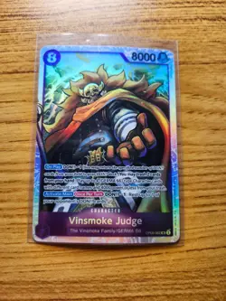 Vinsmoke Judge OP06-062 SR One Piece TCG NM Canadian Seller! - Image 1