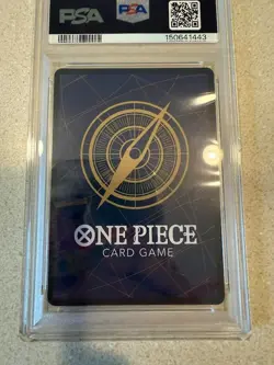 2025 ONE PIECE OP11-118 MONKEY.D.LUFFY MANGA ALT ART English PSA 10 - Image 3