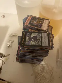 Lot Of 90 UNSEARCHED Yu-gi-oh! Cards - Image 1
