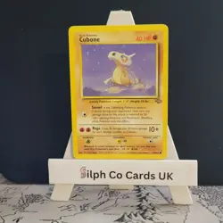 Cubone 50/64 Jungle Set Pokemon Card WOTC - Image 1