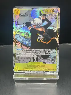 One Piece Card Trafalgar Law Manga Alt Art OP10-119 Royal Blood English - Image 1