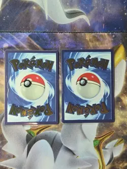 Pokemon Tcg Arceus v #122 and VSTAR #123 Metal Promo Cards - Image 2
