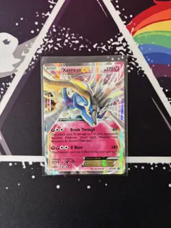 Pokemon TCG Xerneas EX Black Star Promo Card XY149 LP - Image 1