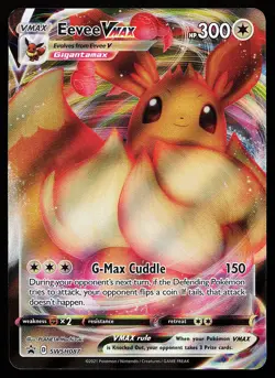 Eevee VMAX SWSH087 Holo Sword & Shield Promo Pokemon Card - Image 1