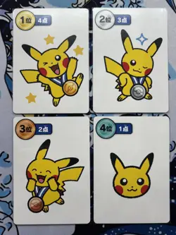 Pokemon Center Japan Takara Cards Japanese Pikachu 1st 2nd 3rd 4th! Taruka - Image 1