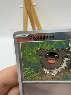 Zigzagoon 081/094 Reverse Holo Phantasmal Flames Common Pokemon TCG Card NM - Image 4