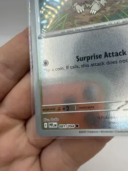 Zigzagoon 081/094 Reverse Holo Phantasmal Flames Common Pokemon TCG Card NM - Image 5