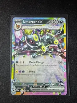 Umbreon Ex 2025 Prismatic Evolutions 060/131 Pokemon Card PRE EN Holo NM - Image 1