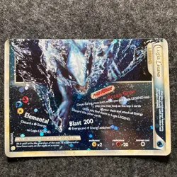 Pokemon TCG Lugia Legend HeartGold SoulSilver Bottom Card Reverse Holo 114/123 - Image 1