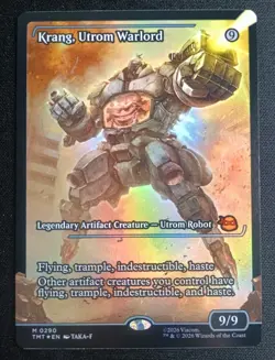 MTG TMNT - Krang, Utrom Warlord - Foil Showcase Mythic - Image 1