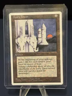 MTG - Magic The Gathering - Ivory Tower - 4th Edition - LP/EX! - Image 3