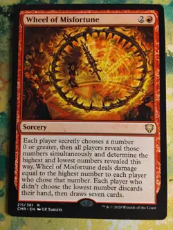 Wheel of Misfortune Commander Legends Regular - Image 1