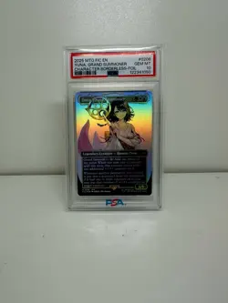 Magic: The Gathering Yuna, Grand Summoner Foil Borderless PSA 10 - Image 1