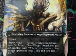 Sephiroth, Fabled SOLDIER (0317) (Borderless) Final Fantasy Regular NM MTG - Image 4