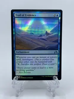 Trail of Evidence - Shadows Over Innistrad - MTG - Foil UNC - Magic - Image 1