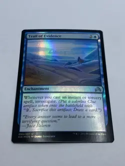 Trail of Evidence - Shadows Over Innistrad - MTG - Foil UNC - Magic - Image 2