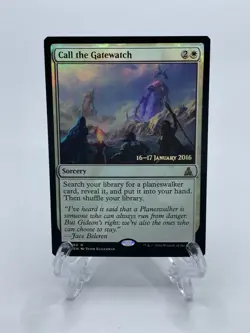 Call the Gatewatch - Oath of the Gatewatch Prerelease Promo - MTG - Foil Rare - Image 1