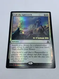 Call the Gatewatch - Oath of the Gatewatch Prerelease Promo - MTG - Foil Rare - Image 2