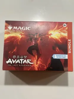 Magic The Gathering: Avatar The Last Air Bender Bundle New Sealed - Image 1
