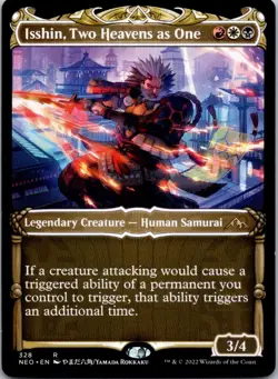 Isshin, Two Heavens as One (Showcase) R Kamigawa: Neon Dynasty 328 NM - Image 1