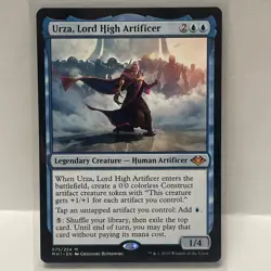Urza, Lord High Artificer #75 (NM) Modern Horizons MH1 Magic MTG - Image 1