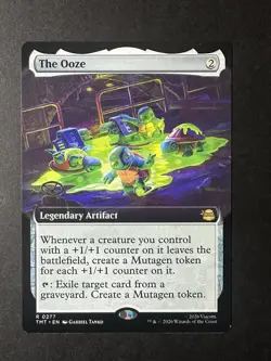 The Ooze (Extended Art) 0277 (R) MTG Teenage Mutant Ninja Turtles (TMT) - Image 1