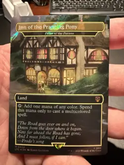 Inn of the Prancing Pony - Pillar of the Paruns (Surge Foil) LOTR 402 NM - Image 1