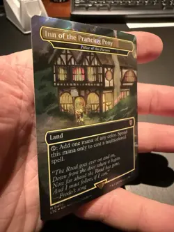 Inn of the Prancing Pony - Pillar of the Paruns (Surge Foil) LOTR 402 NM - Image 2