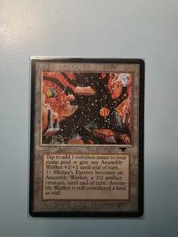 Mtg Antiquities 4x Mishra's Factory Full Set Season Premodern Magic the Gatering - Image 5