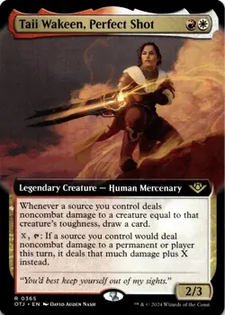 Taii Wakeen, Perfect Shot Extended - Outlaws of Thunder Junction - 365 NM - Image 1