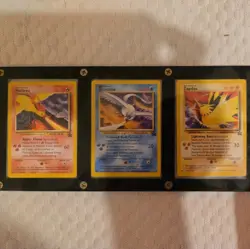 MOLTRES ARTICUNO ZAPDOS 21 22 23 BLACK STAR PROMO POKEMON CARDS NON-HOLO MINT - Image 1