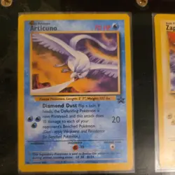 MOLTRES ARTICUNO ZAPDOS 21 22 23 BLACK STAR PROMO POKEMON CARDS NON-HOLO MINT - Image 3