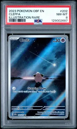 Cleffa 2023 Pokemon Obf En-Obsidian Flames #202 - Image 1