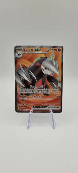 Pokemon TCG: Excadrill ex 160/086 Ultra Rare - Sv: Black Bolt Holo - NM - Image 1