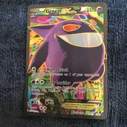 Pokemon Gengar TCG EX Full Art 114/119 Phantom Forces 2014 Ultra Rare - Image 1