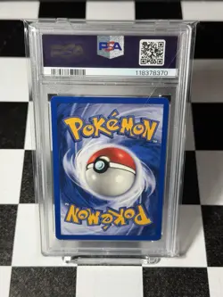 Pokemon TCG 2000 Base Set 2 Squirtle Card 93/130 PSA 9 - Image 2