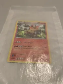 EMBOAR 19/114 Cracked Ice Holo : Rare Pokemon Card : LP : Vintage 2011 - Image 5